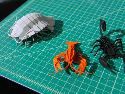 Show and Tell: Papercraft Creatures