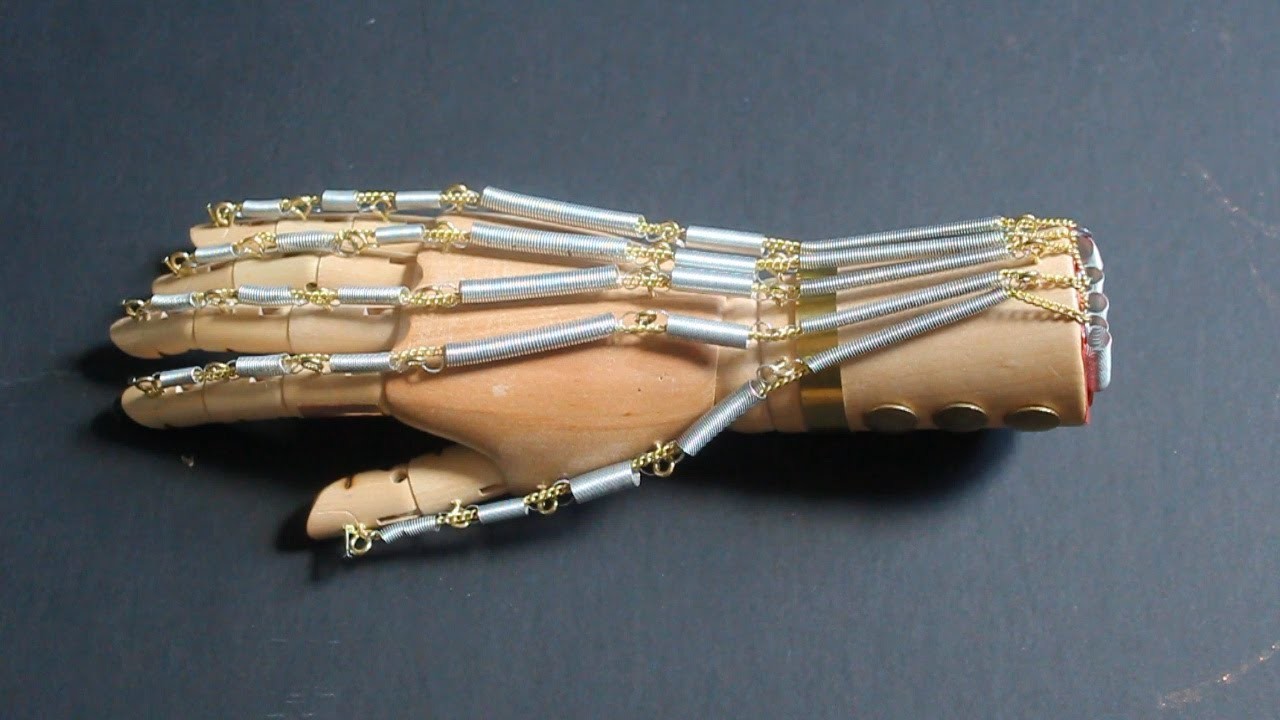 This is a more detailed version of the Hand built for our Steam Punk Mechan...