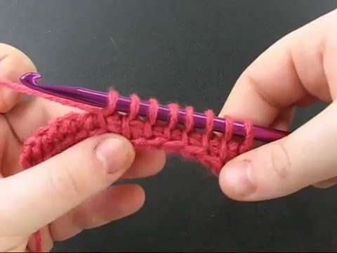Tunisian Crochet - Cast On and Simple Stitch