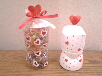 Best out of waste Plastic bottle transformed to gift container