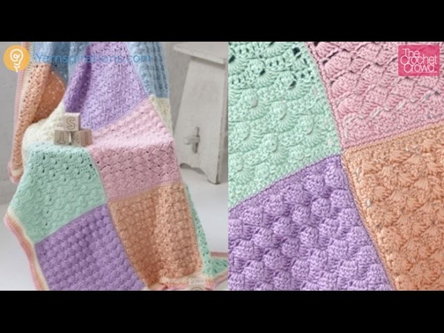 Crochet Baby Sampler Block 2 Tutorial