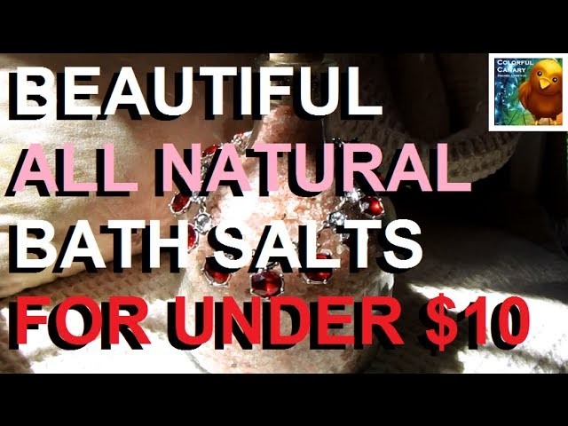 DIY: A Beautiful Bottle of Bath Salts for Under $10