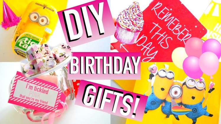 DIY Birthday Gift Ideas! | Easy & Affordable ♡ | Quick, Cute, Simple