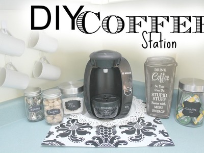 DIY Coffee Station!!