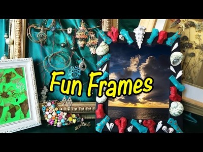 DIY crafts for girls and kids - cool room decorating ideas - Fun Frames