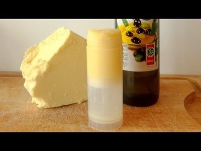DIY Creamy Shea Butter Stick For Stretch Mark Prevention