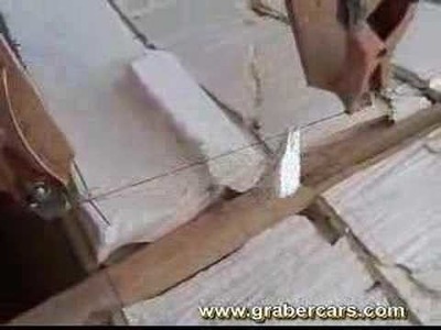 DIY hotwire cutter for styrofoam shaping
