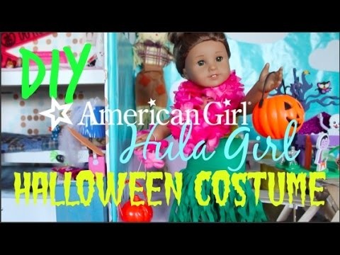 DIY Hula Girl Halloween Costume for AG Dolls!