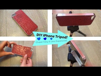 ♡ DIY iPhone Tripod | SLife ♡