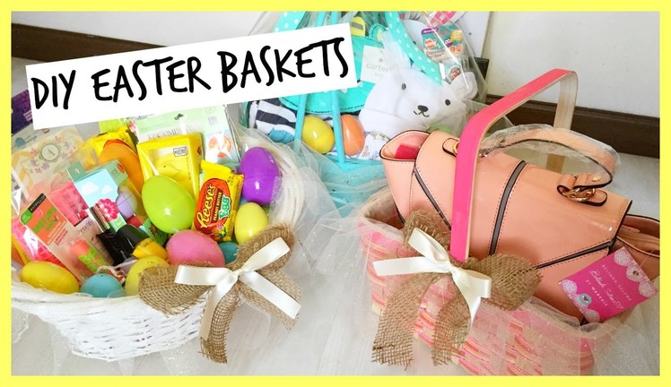 DIY.Making Easter Baskets! See What's Inside! BelindasLife