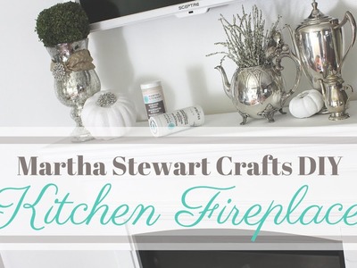 DIY: Martha Stewart Crafts: | Kitchen Fireplace