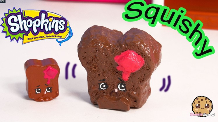 DIY Shopkins Season 3 Toastie Bread SQUISHY TOY Craft Make & Do It Your Self How To Video
