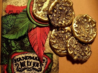 Glue Gun Pirate Coin Craft Embellishment