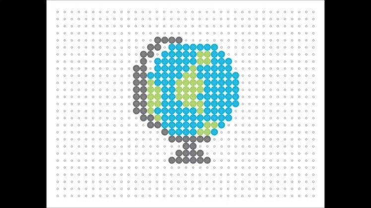 Hama Bead Globe (School Series #1)