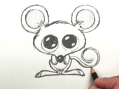 How to Draw a Mouse - Easy Cartoon Mouse Drawing Lessons for Kids | BP
