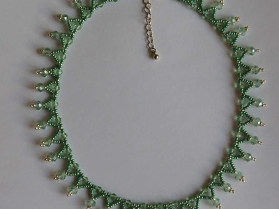 How To Make A Necklace Of Beads "Mint" - DIY Crafts Tutorial - Guidecentral