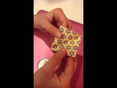 How to Make an Origami Tulip