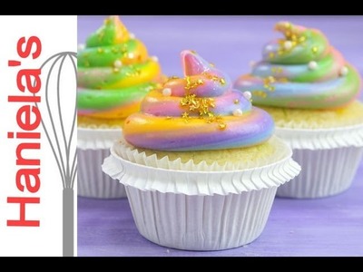 How To Make Unicorn Poop Cupcakes, Rainbow Frosting