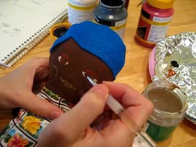 How to Paint a Dolly Face  Part 2