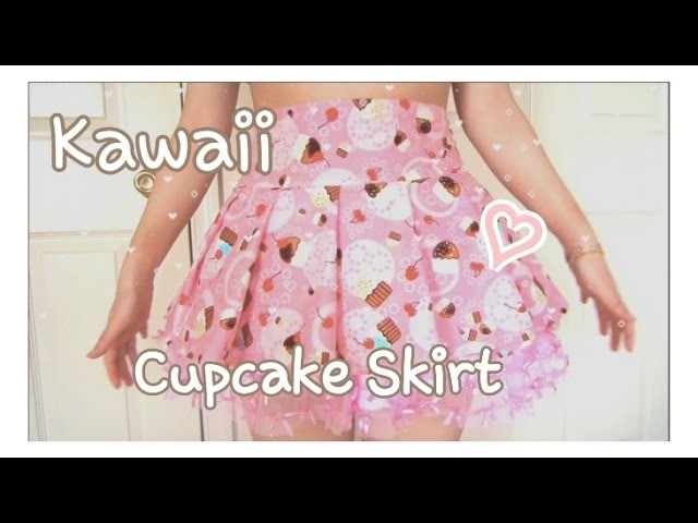 Kawaii Fashion Pleated Skirt | Sewing Tutorial | w. 2 Cats & 1 Doll ♡ BerryWhimsy