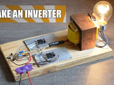 Make an inverter : DIY Experiments [#2] Power AC devices with a battery
