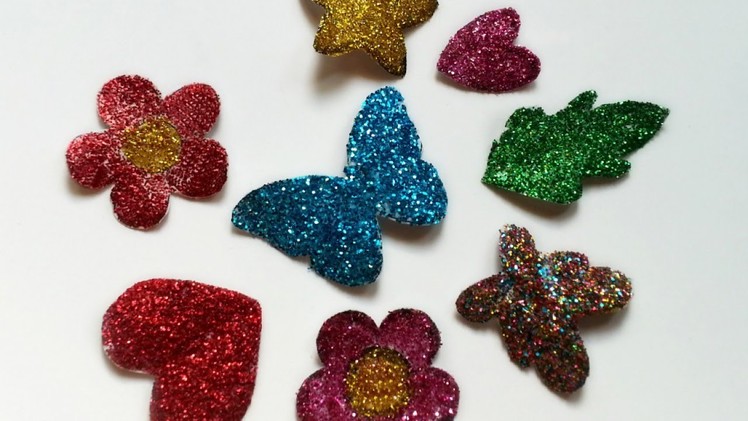 Make Sparkly Glitter Stickers - DIY Crafts - Guidecentral