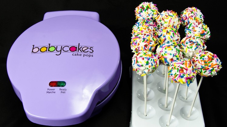 Making Cake Pops with The Babycakes Cake Pop Maker by Cookies Cupcakes and Cardio