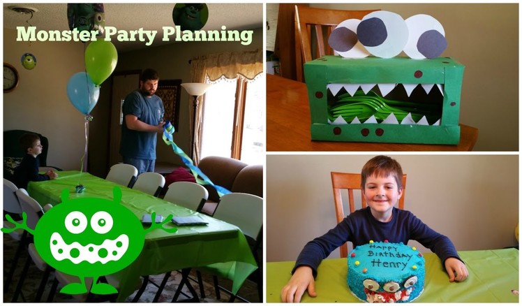 Monster Party: Decor and Meal Plan!