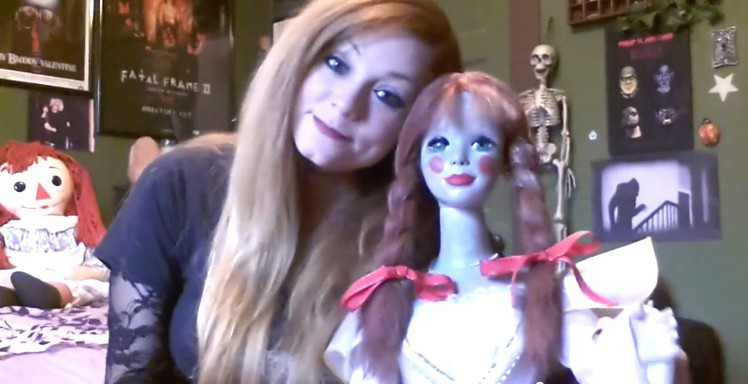 My Annabelle Doll Movie Prop! The Conjuring DIY by Me