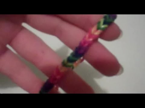 *New* Mini Fishtail Rainbow Loom Bracelet