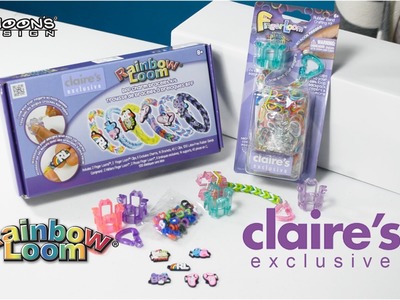 NEW Rainbow Loom® BFF Charm Bracelet Kit and Exclusive Colors Finger Looms.
