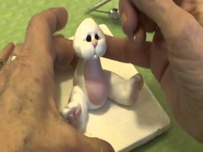 Polymer Clay - Tutorial | How to make a Rabbit or Bunny Figurine