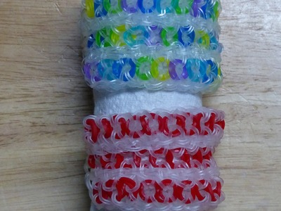 Rainbow Loom Bracelet - Original Design - "ROWS OF O's (ref # 7b)
