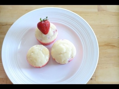 White Chocolate Strawberry Cupcakes - Featuring Joyceyvonna