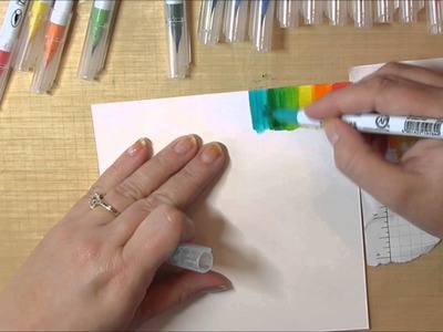 Zig Clean Color Watercolor Rainbow