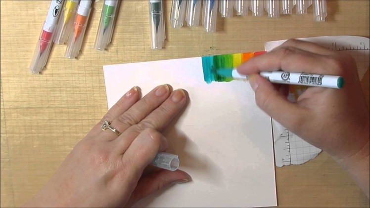 Zig Clean Color Watercolor Rainbow