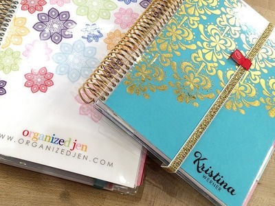 A Look at My Erin Condren Life Planner with Jen!