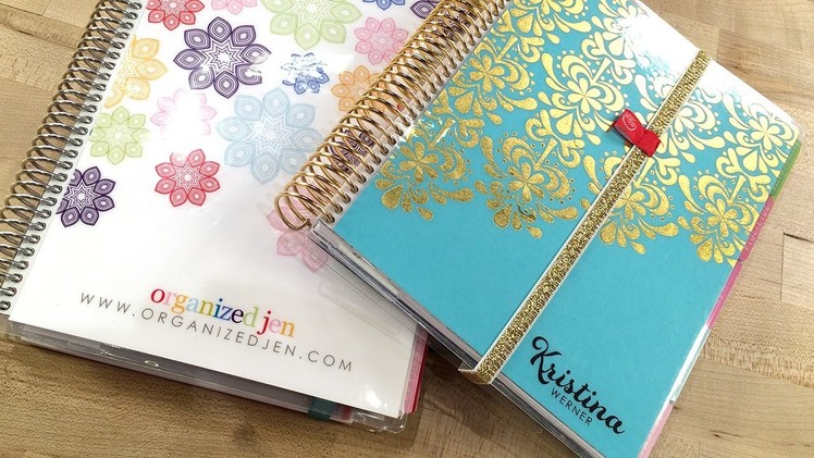 A Look at My Erin Condren Life Planner with Jen!