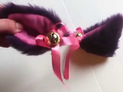 Buyincoins Cosplay Party Anime Costume Cat Fox Ears Long Fur Hair Clip Pair 7 Colors