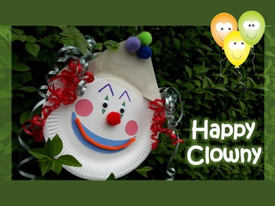 Clown | Paper Plate Series
