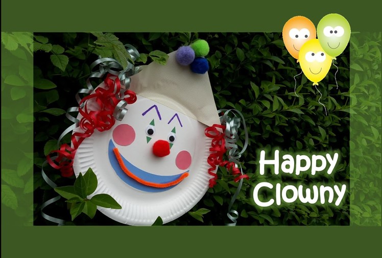 Clown | Paper Plate Series