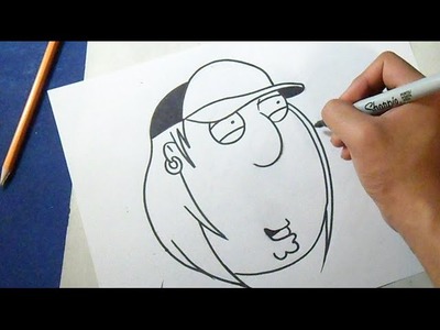 Cómo dibujar Chris Griffin  2 "Family Guy" | How to Draw  Chris Griffin