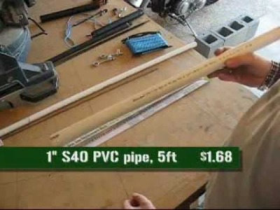 Compact, Take-Down PVC Bucksaw You Can Make Yourself
