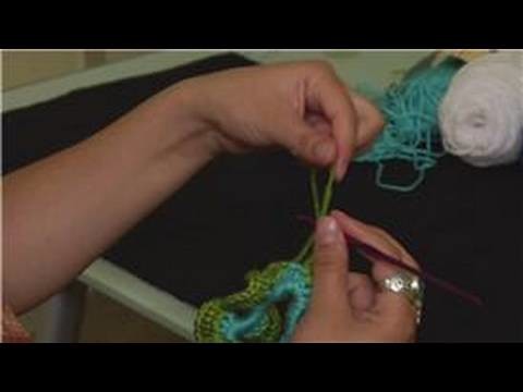 Crochet a Crinkle Scrunchie : Crocheted Crinkle Scrunchie Finish