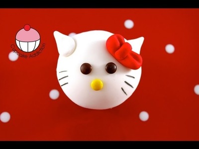 Cupcakes HELLO KITTY Style! Make Hello Kitty Cupcakes - A Cupcake Addiction How To Tutorial!
