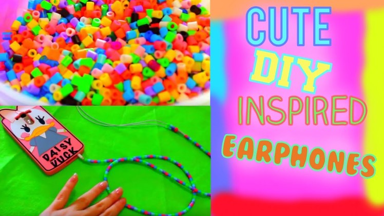 Cute DIY inspired Earphones!!!