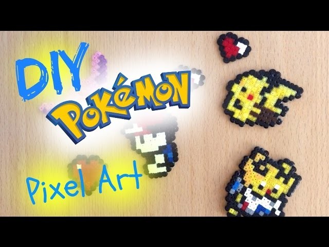 DIY Pokemon pixel art