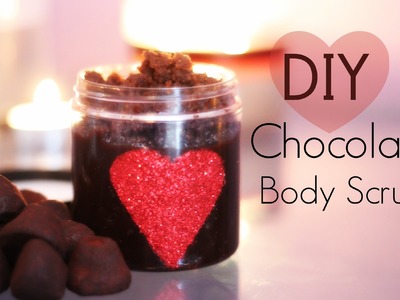 DIY Valentine's Day Gift {Chocolate Body Scrub}