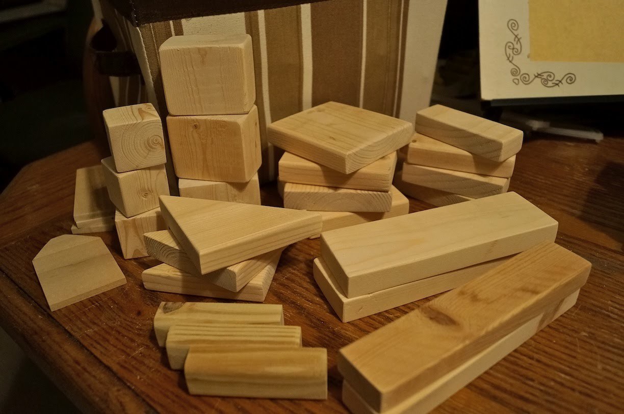 Woodblocks. Как создать деревянные блоки. Wooden Knock up Block.