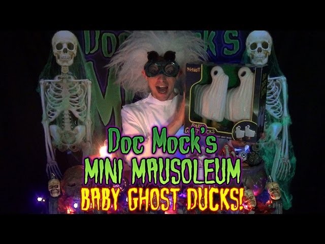 Doc Mock's Baby Ghost Ducks Halloween Lawn Ornaments Unboxing & Review!